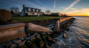 Repair A Shifted Seawall